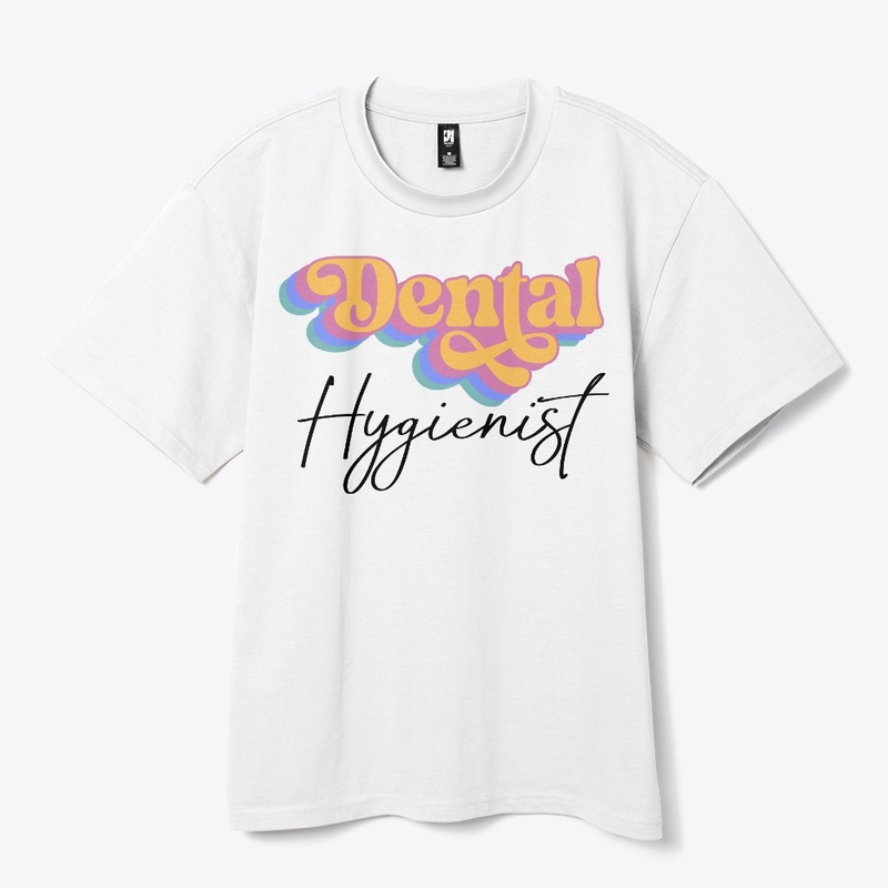 Dental Hygienist Retro Design T-Shirt