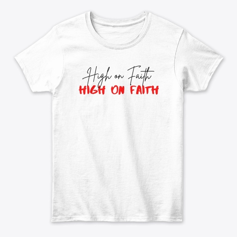 High On Faith Red & Black