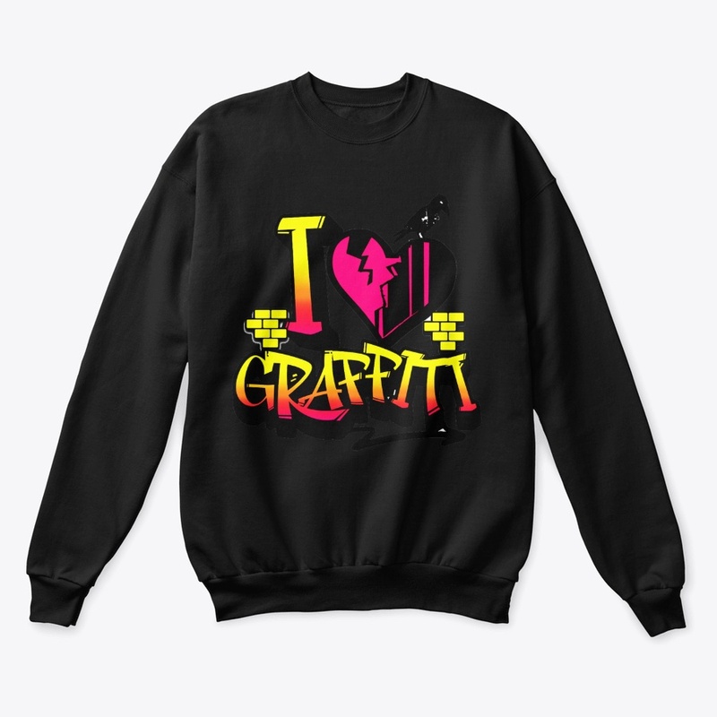 I Love Graffiti T Shirt