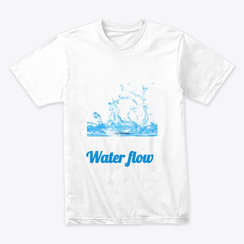 Water flow T-shirt