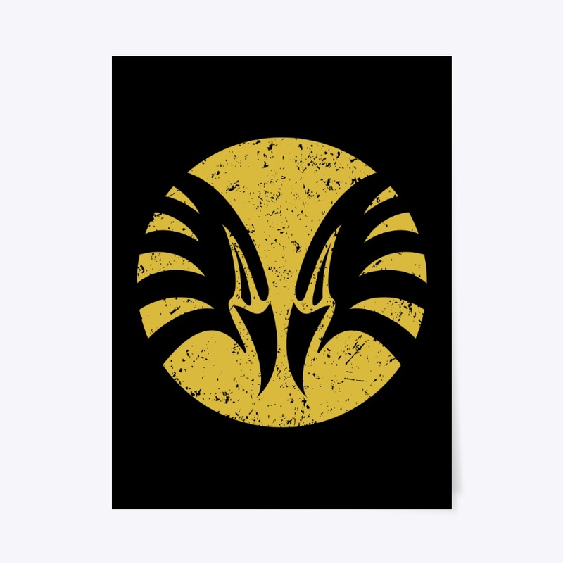 Eagle Heads, yellow circle