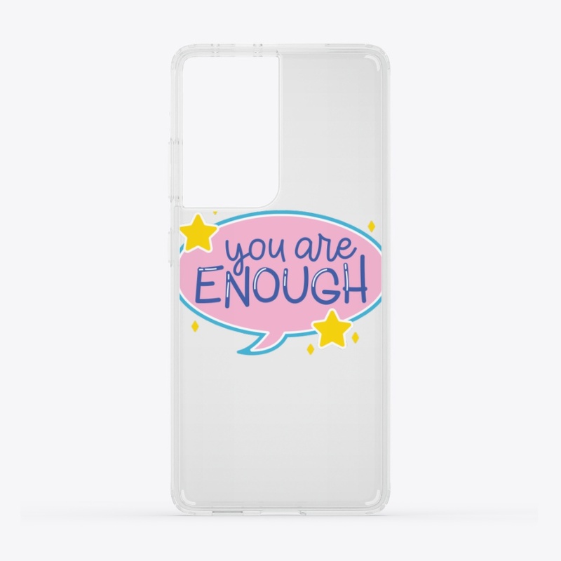 You are enough quote design 