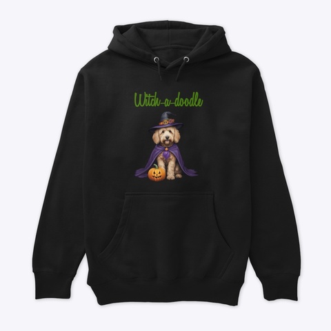 Witch A Doodle Black Kaos Front