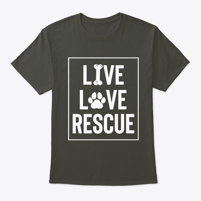 Live Love Rescue Dog Tee