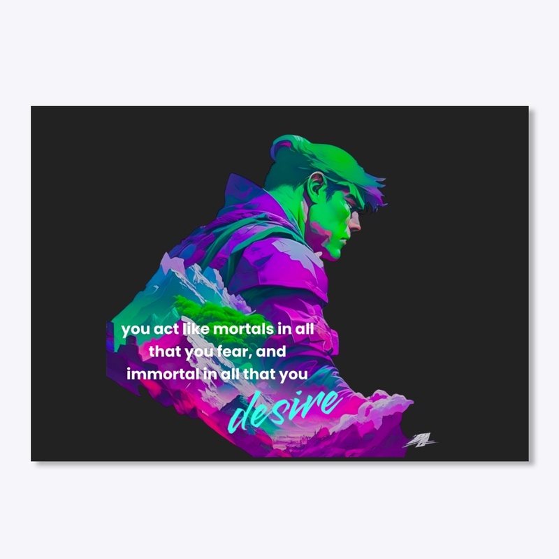 You act like mortals