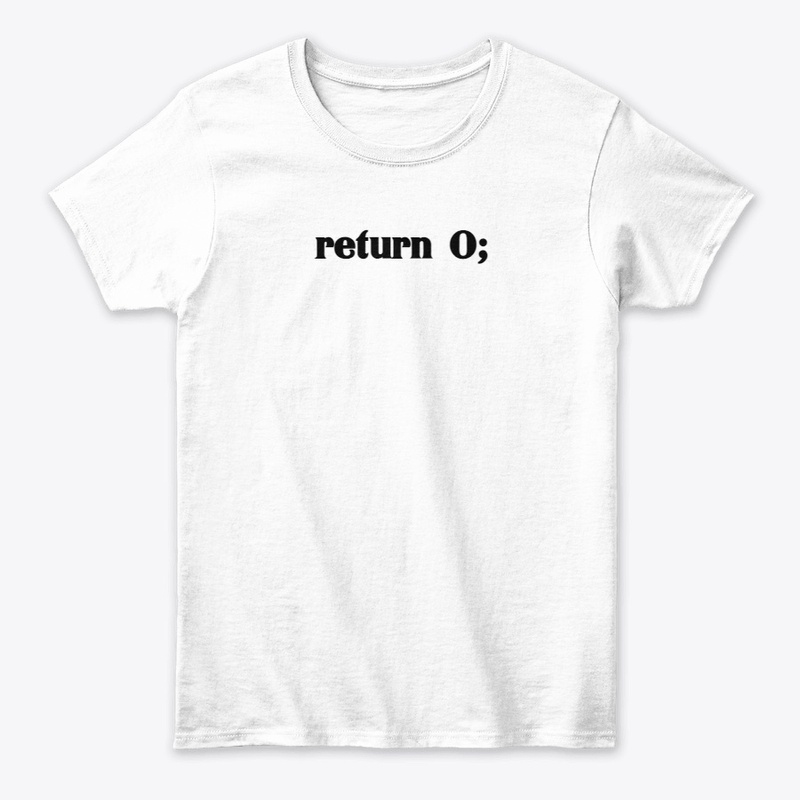 RETURN 0 Printed tshirt