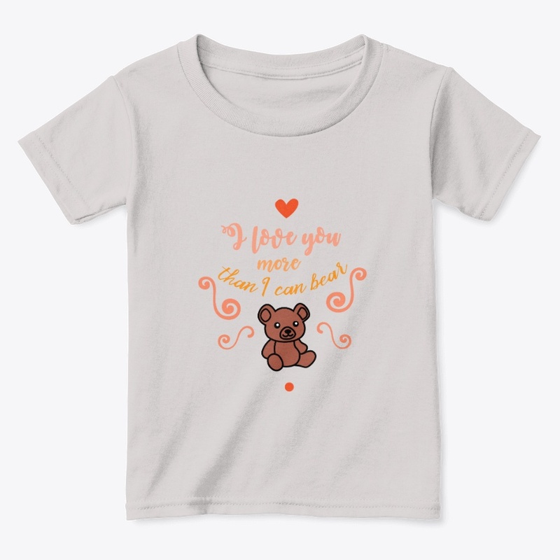 I love You More Than I Can Bear Onesie