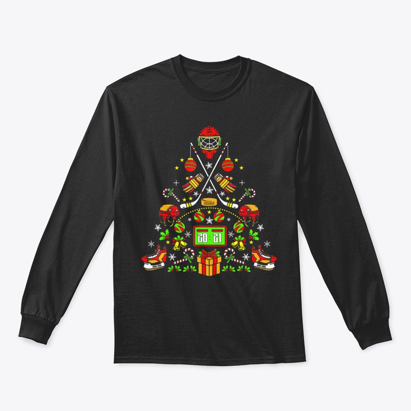 ICE HOCKEY CHRISTMAS TREE WINTER SPORT H