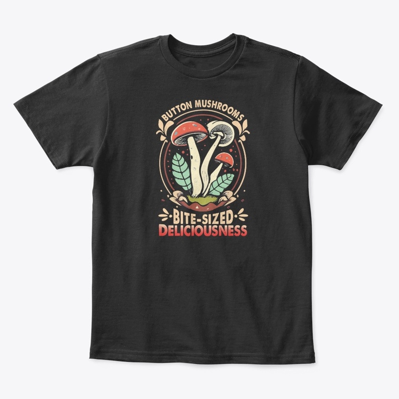 Button Mushroom T-Shirt