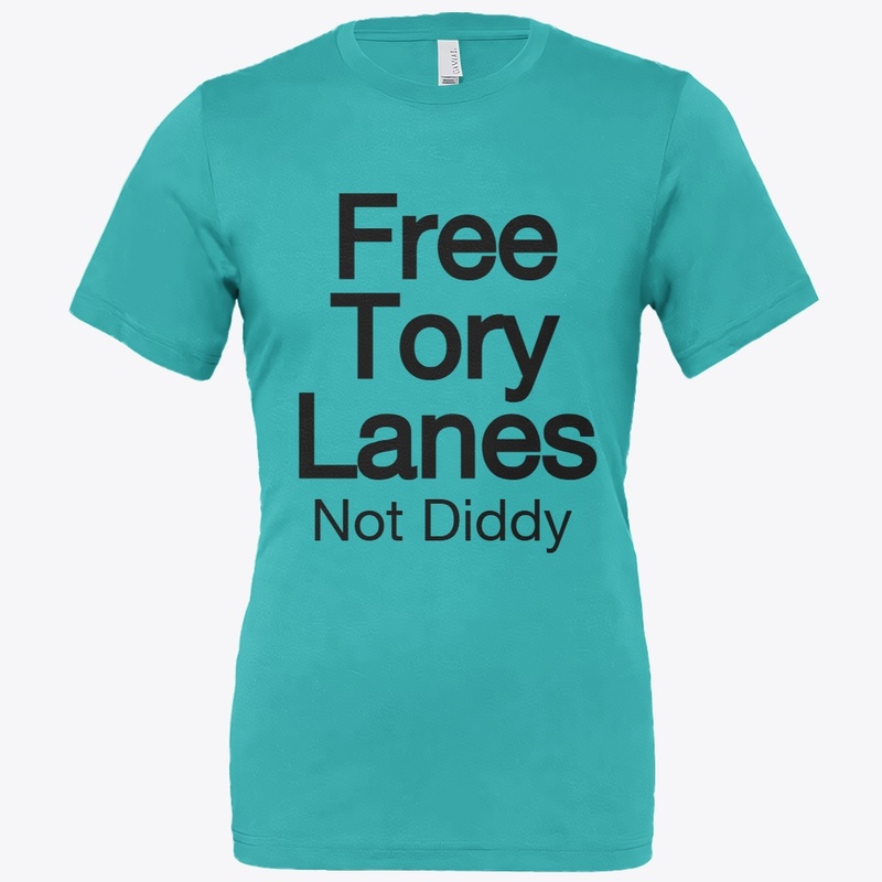 Free Tory Lanes Not Diddy T-Shirt