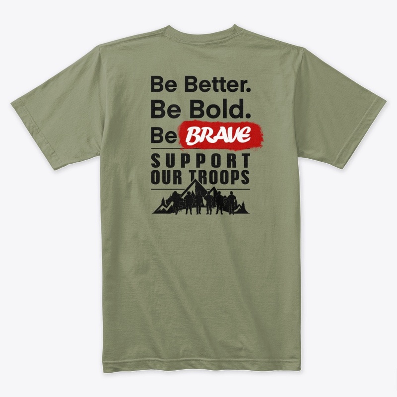 Standard Issue Support Our Troops Tee