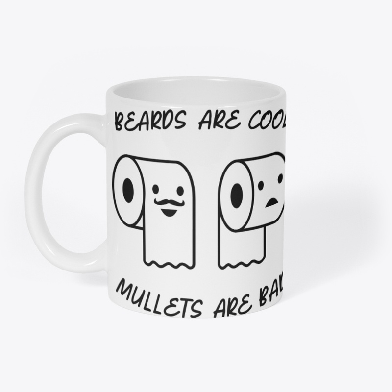 Rolling in Humor: Beards vs. Mullets