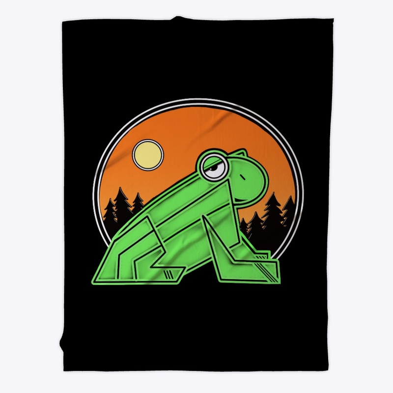 A frog and the moon...3