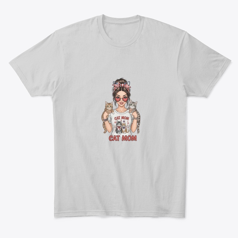 Cat Mom Life - Cute Feline Lover