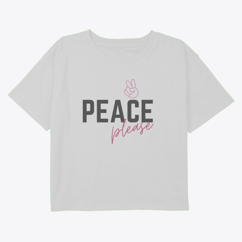 Peace Please Peace Sign