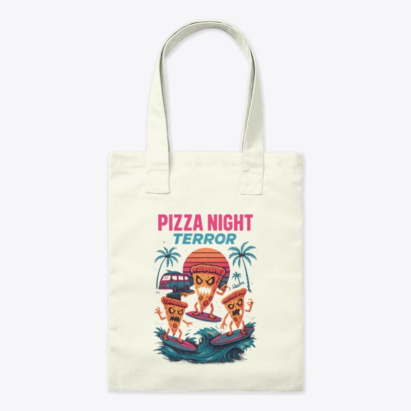Pizza Night Terror 80s Retro
