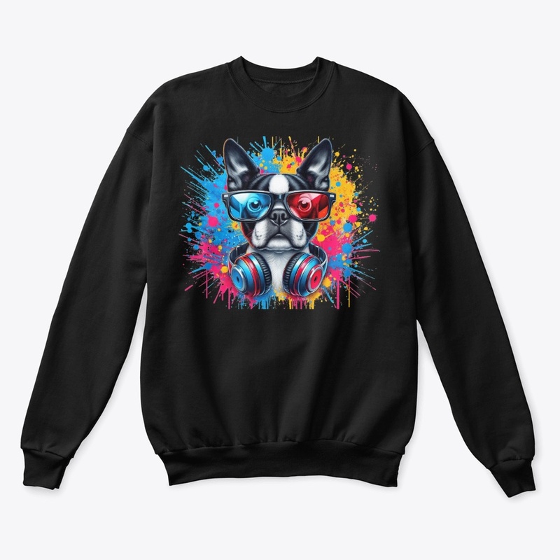 3D Boston Terrier 5
