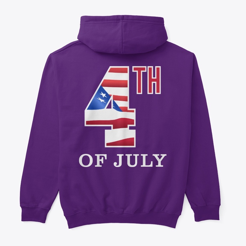 Happy Fourth of July tee design