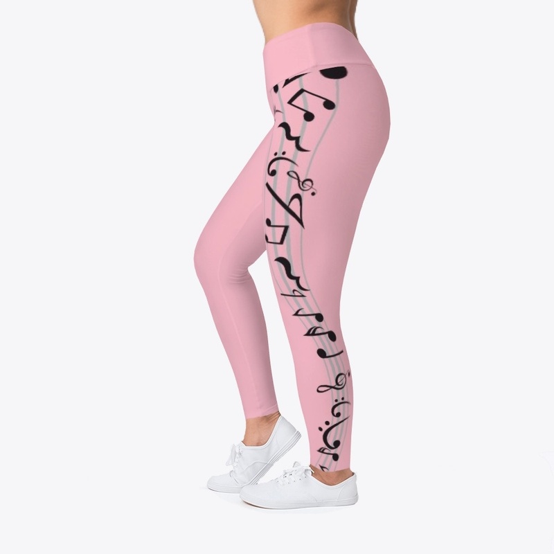 Musical step leggings 