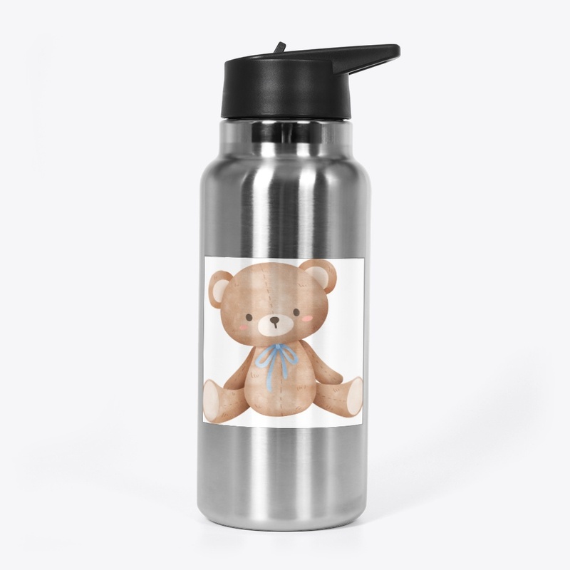 vasos con peluche