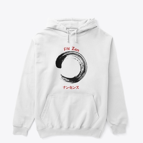 Fn Zen Alt White T-Shirt Front
