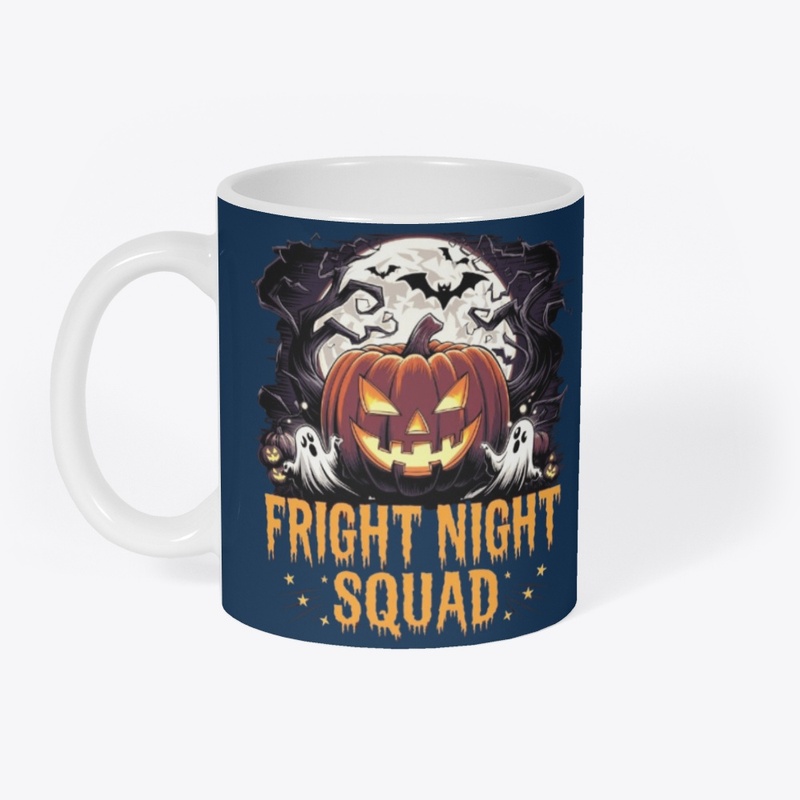 "Fright Night Squad | Halloween Pumpkin"