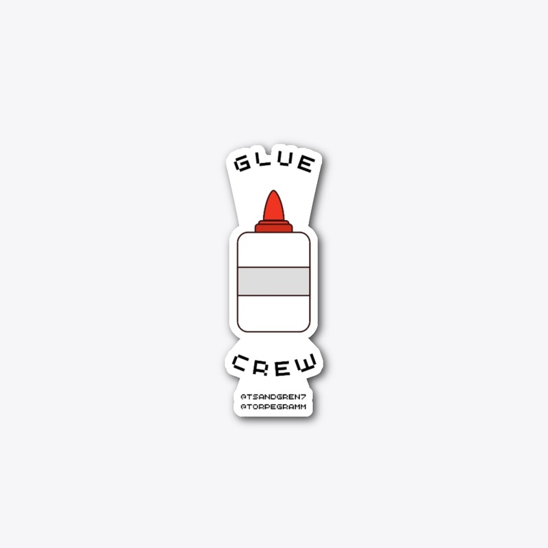 GLUE CREW STICKER