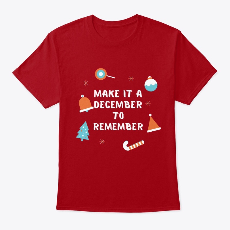 December To Remember Christmas Tee