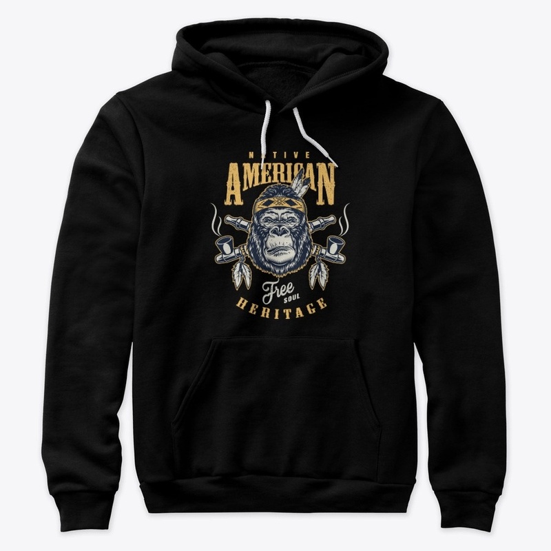 t-shirt-print-with-gorilla-concept