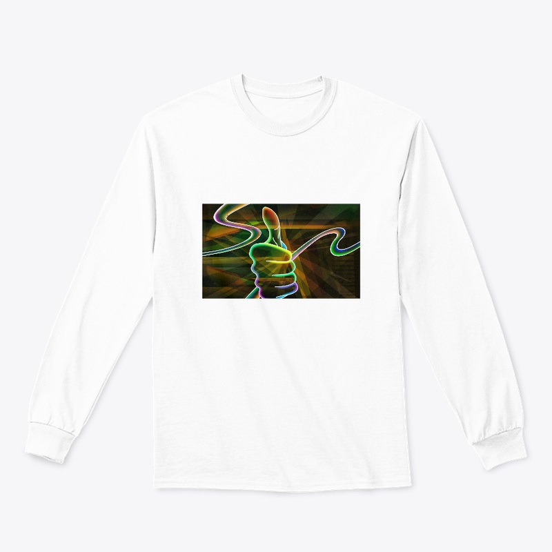 "Thumbprint Flower Tee"