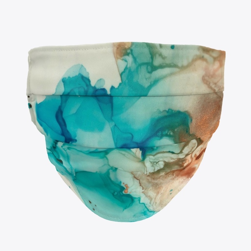 Alcohol Ink Painting - "Tides"