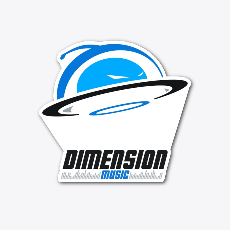 Die Cut Sticker - Dimension Music