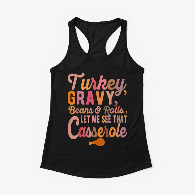 Turkey Gravy Beans And Rolls