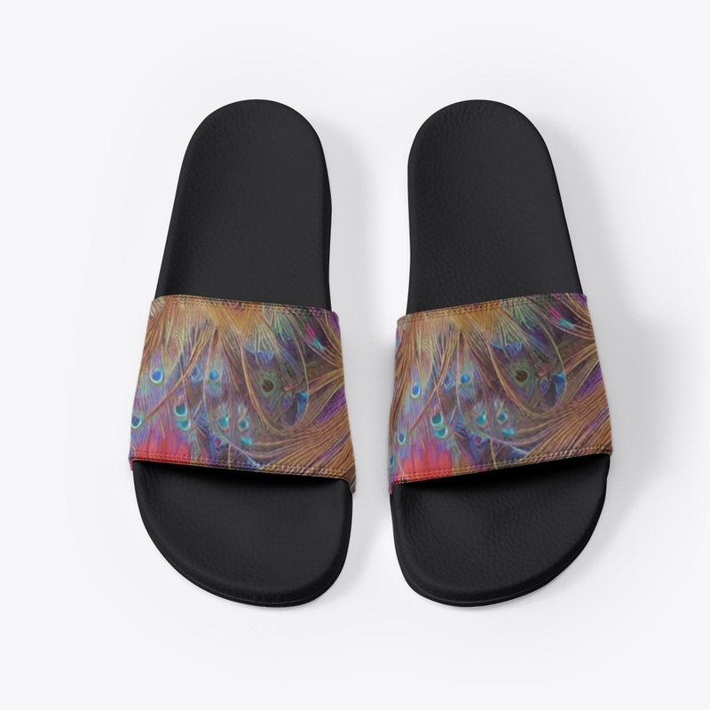Symphony Peacock Multi Color Feathers