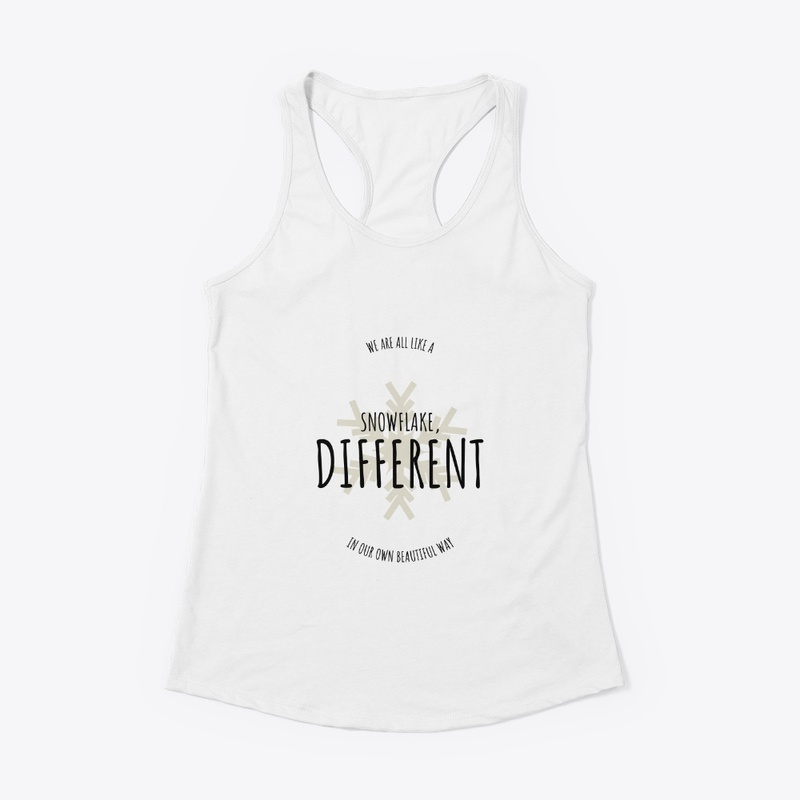 We are all different like snowflakes 