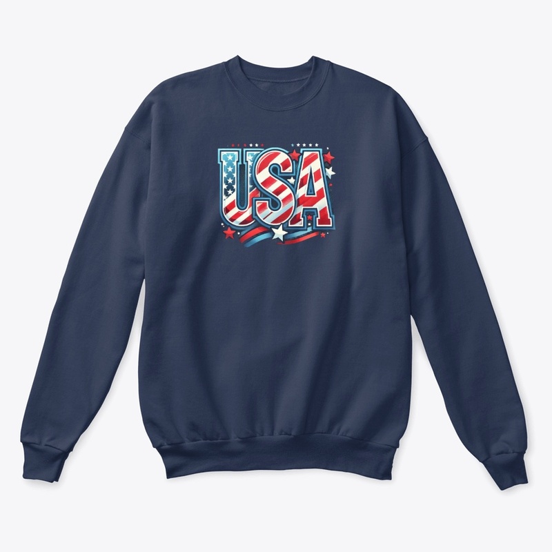 USA Colorful and Patriotic Unisex