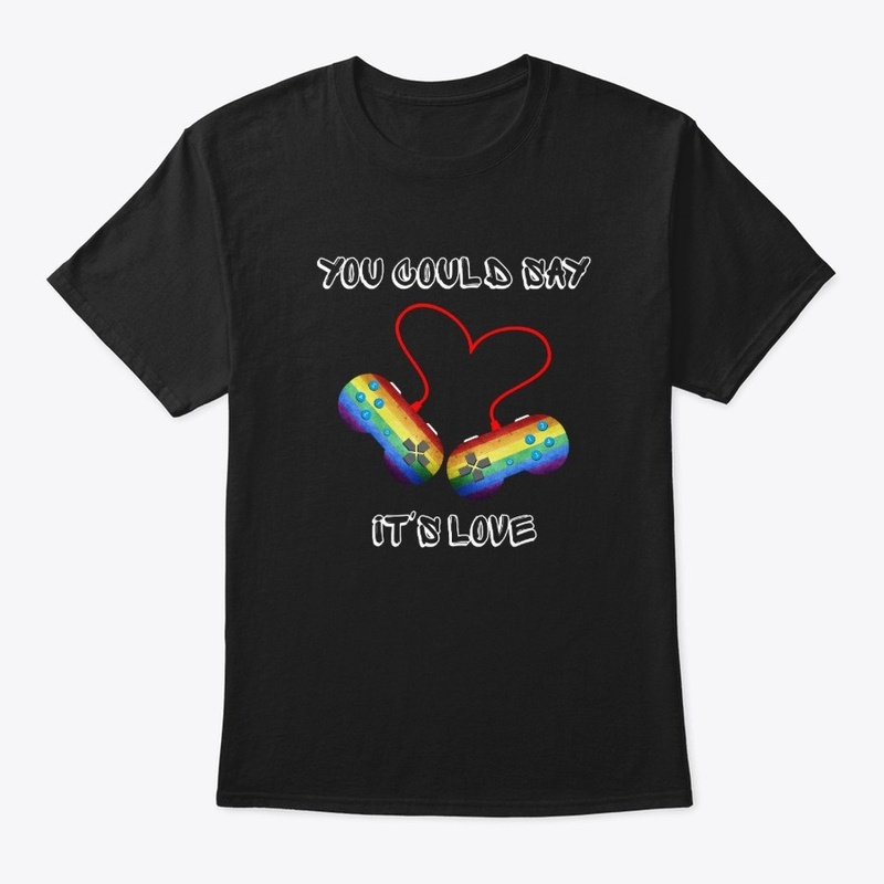 Fun Gay LGBTQ Game Lover Pride Heart