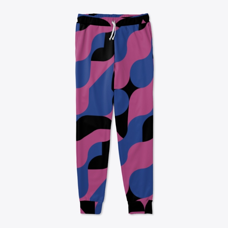 All over print abstract  pattern tee