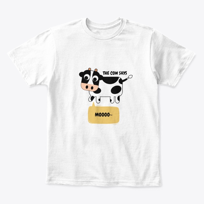 What does the cow say?