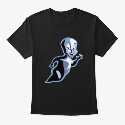 Casper Black T-Shirt Front