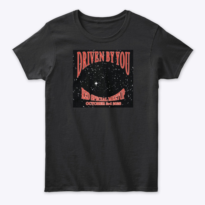 Womens Red Special Meet Up 2026 T Shirt
