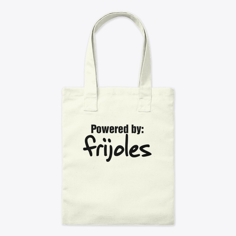 Powered by frijoles Shirt Funny frijoles