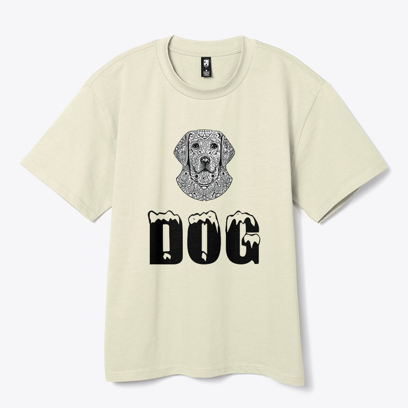 Clothes with a picture of a dog