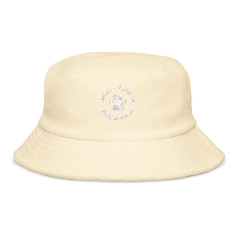 Terry Cloth Paw Print Hat