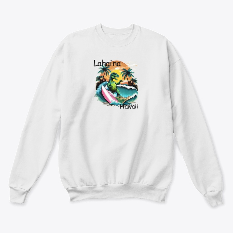 Surfing Dino Lahaina