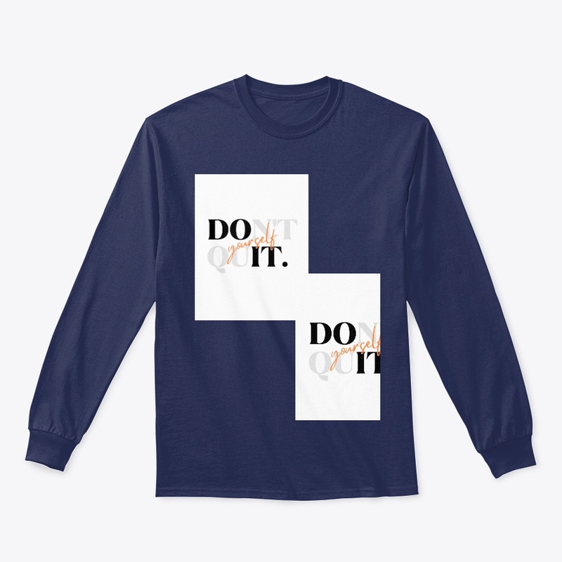 GLITCH DON'T QUIT MOTIVATIONAL HOODIE