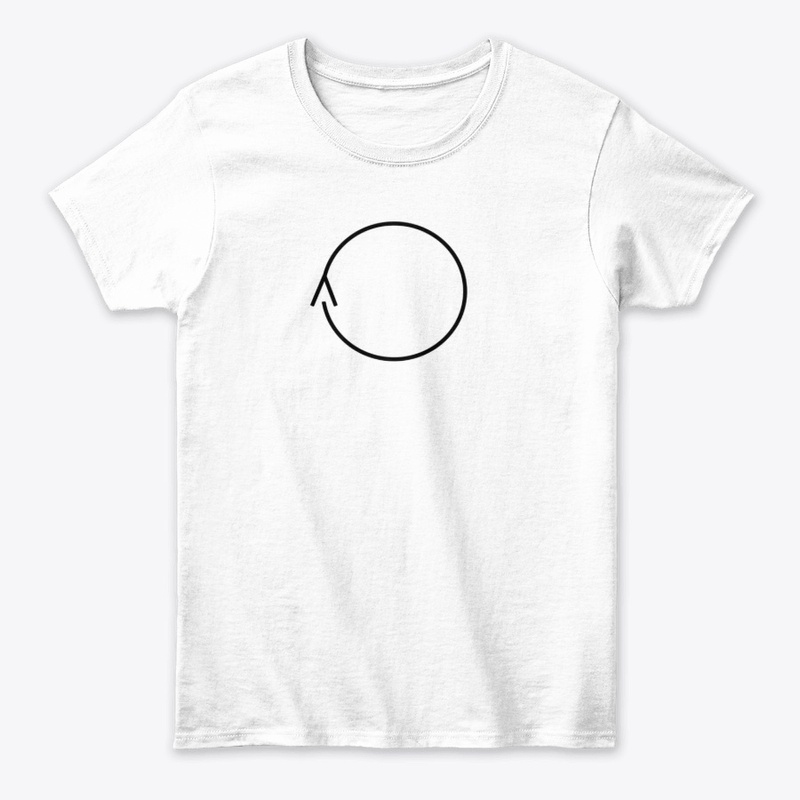 Black Minimalist Ouroboros