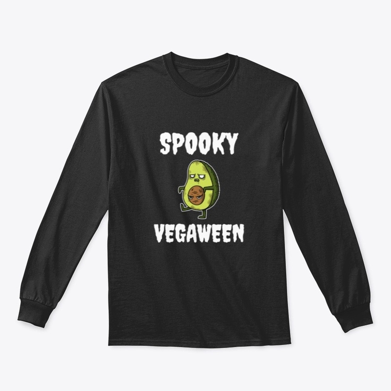 Spooky Vegan Halloween Avocado Zombie