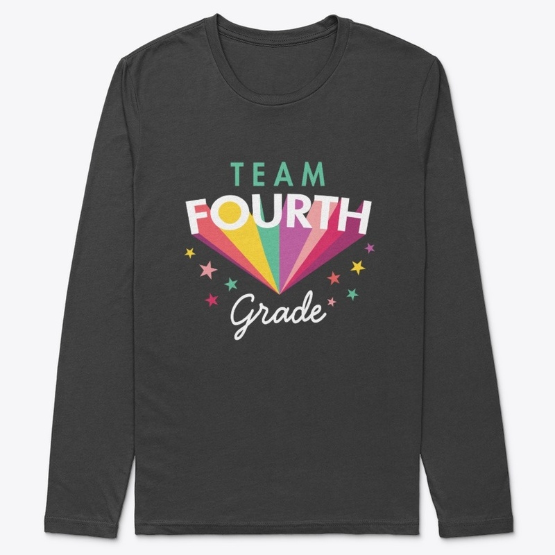 Team 4th Fourth Grade Teacher Shirt