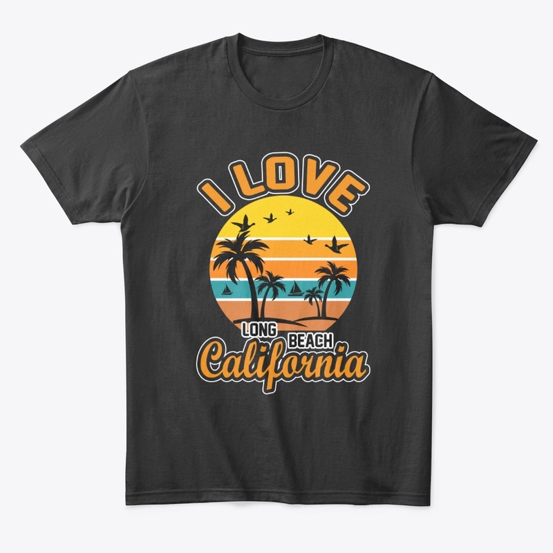 Long Beach California - Summer T  Shirt 
